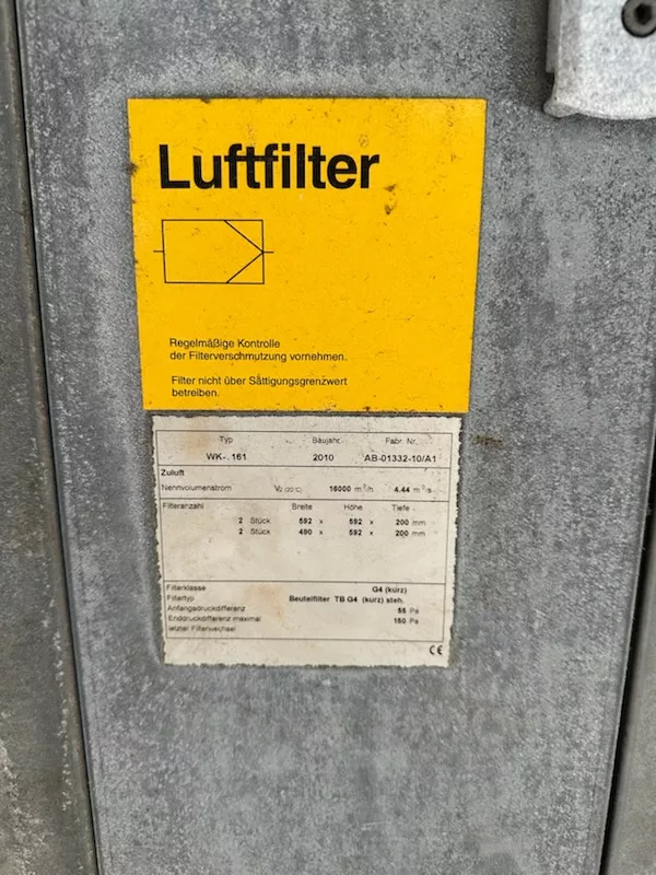 Luftfilter sation de lavage